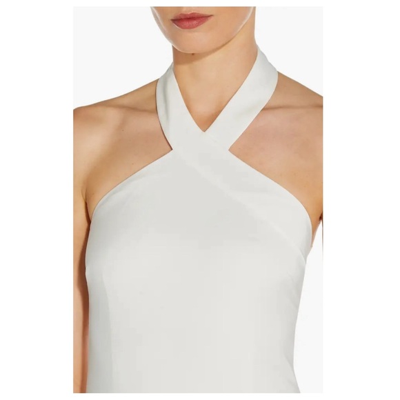 Aidan by Aidan Mattox Halter Midi Dress - Picture 4 of 16